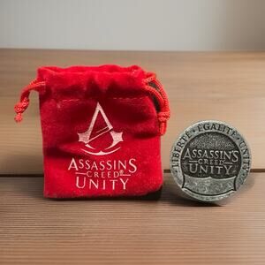 Assassin's Creed Unity Coin with Velvet Pouch Loot Crate Nov. 2014 EXCLUSIVE